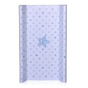 Pevná dvojhranná prebaľovacia podložka LORELLI 80x50cm, modrá